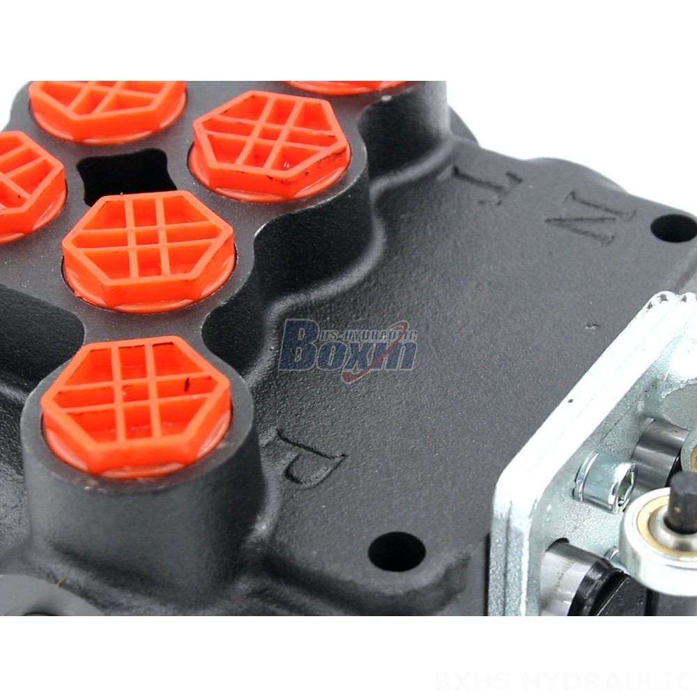 Sd11 Hydraulic Valve P80 Joystick Directional Valve 2 Spool Monoblock Customization and OEM detail image